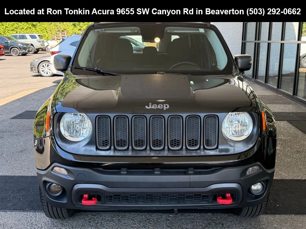 Used 2016 Black Jeep Trailhawk image 3