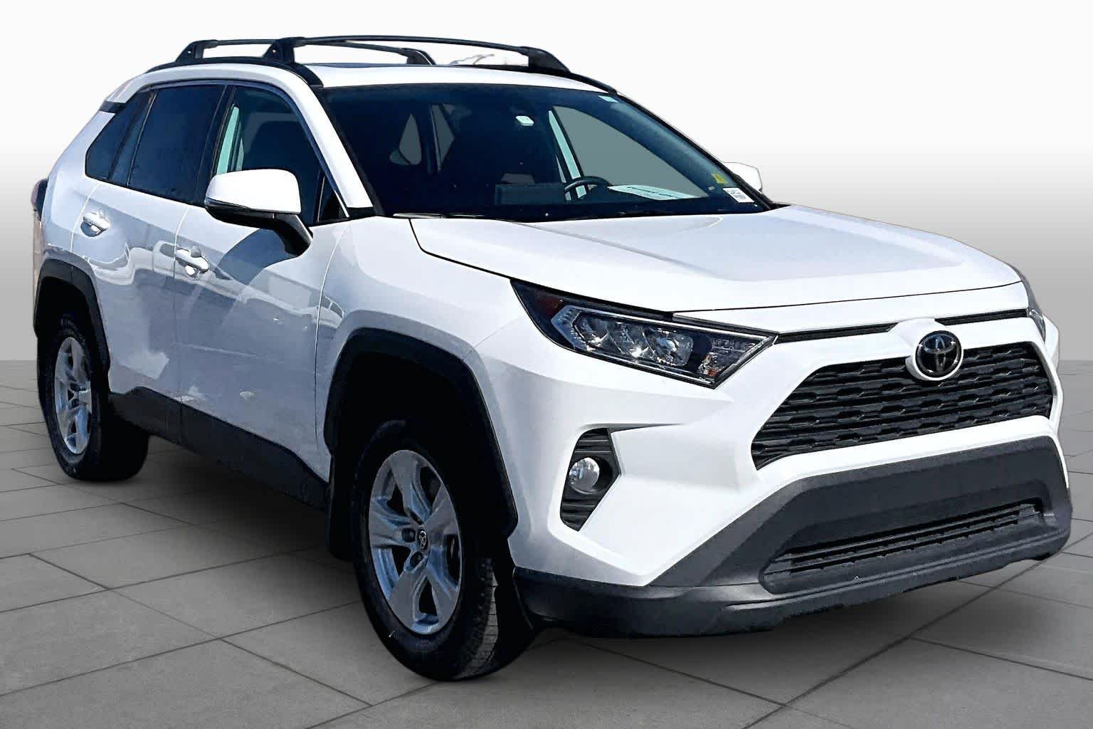 Certified Used 2021 Super White Toyota XLE image 3