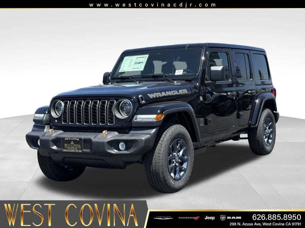 New 2026 Black Clearcoat Jeep 85th Anniversary Edition image 1