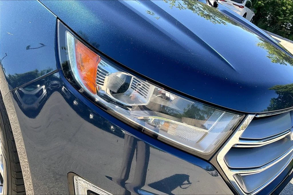 Used 2017 Blue Ford Titanium image 28