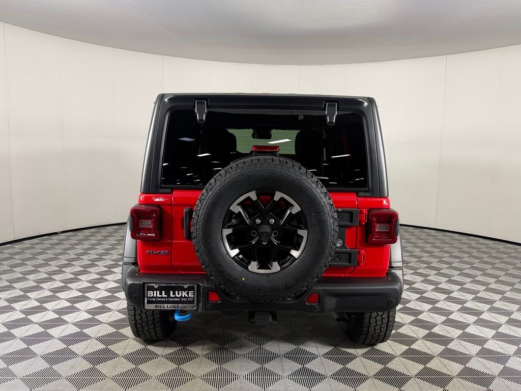 Certified Used 2024 Red Jeep Rubicon 4xe image 8