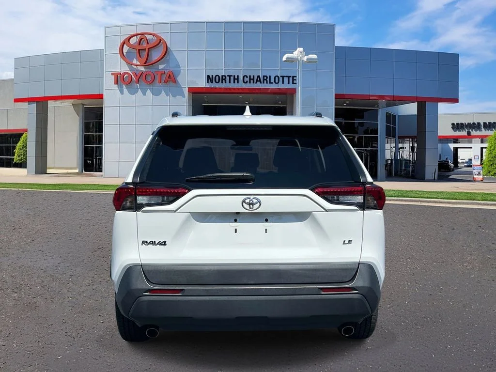 Used 2021 White Toyota LE image 6