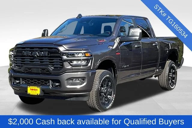 New 2026 Granite Crystal Metallic Clear-Coat Exterior Paint RAM Big Horn image 2