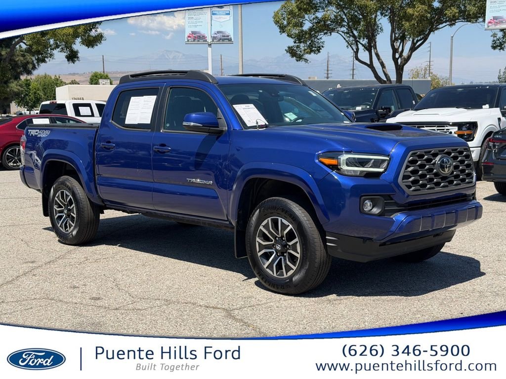 Used 2023 Blue Toyota TRD Sport image 1