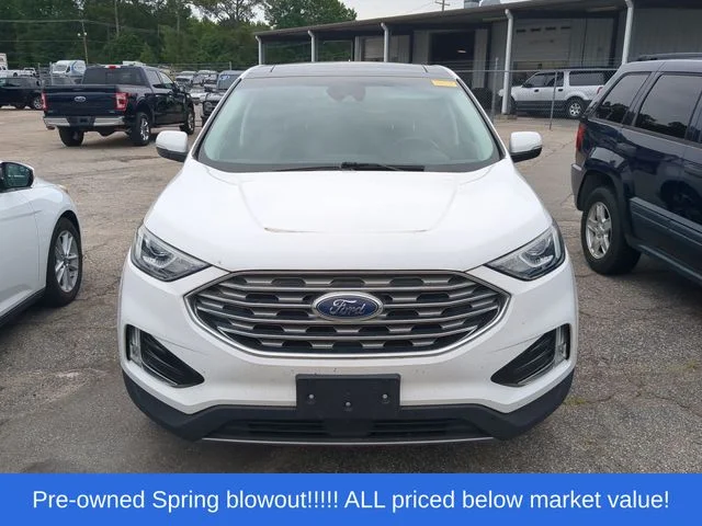Used 2020 White Ford SEL image 2