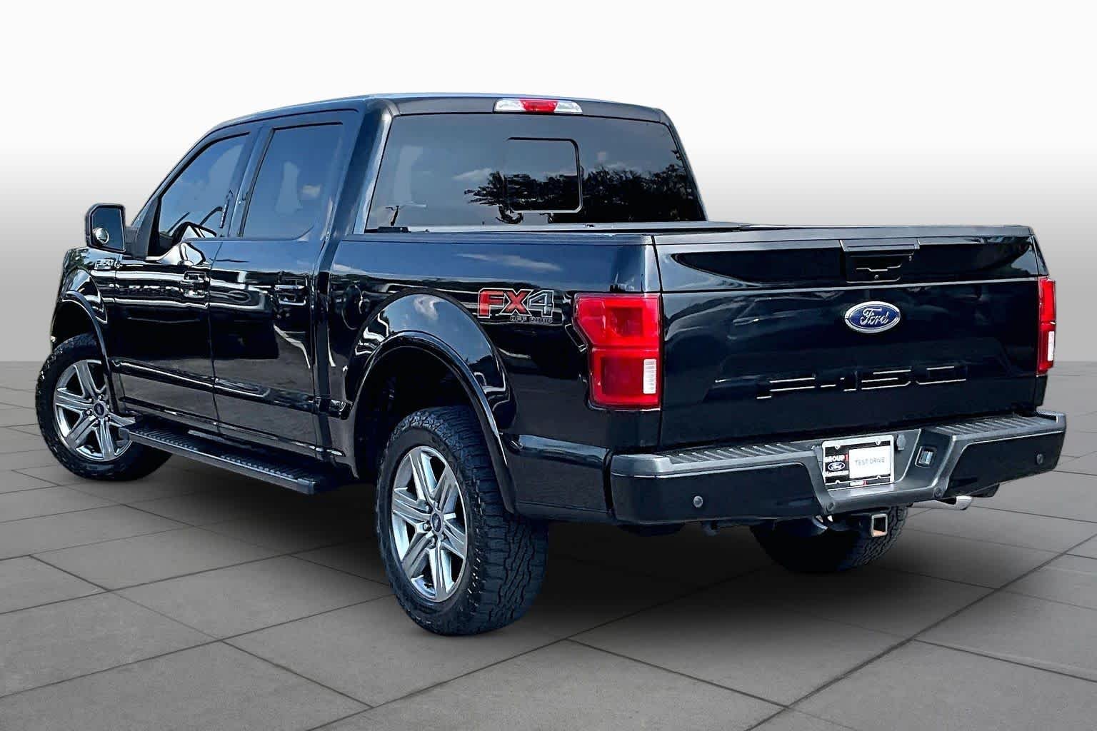 Used 2018 Shadow Black Ford LARIAT image 12