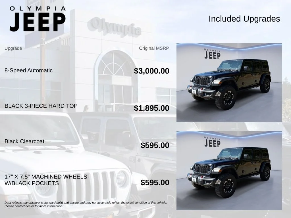 Used 2026 Black Jeep Rubicon image 4