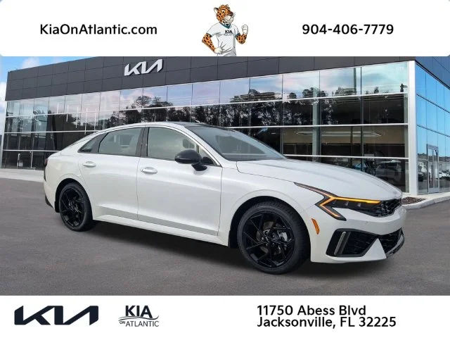 New 2027 Snow White Pearl Kia GT-Line image 1