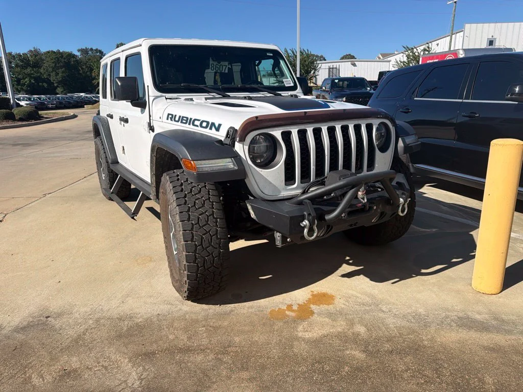 Certified Used 2021 White Jeep Unlimited Rubicon 4xe image 2