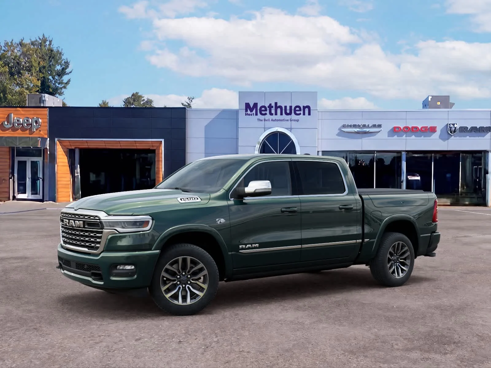 New 2026 Serrano Green Metallic Ram Limited image 2