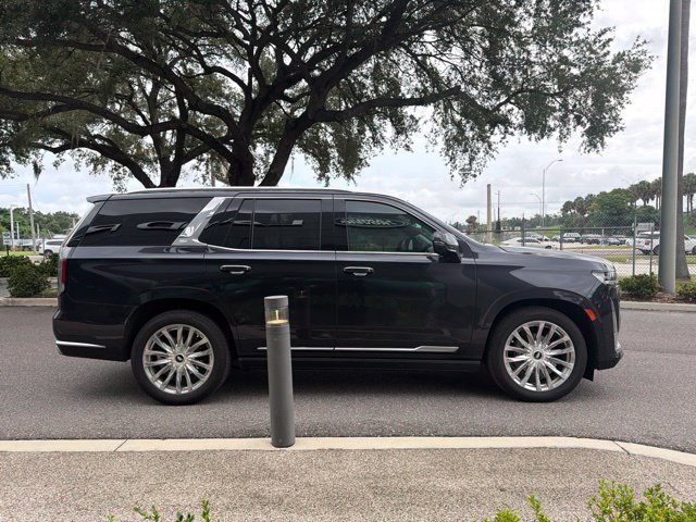 Used 2022 Galactic Gray Metallic Cadillac Premium Luxury image 3