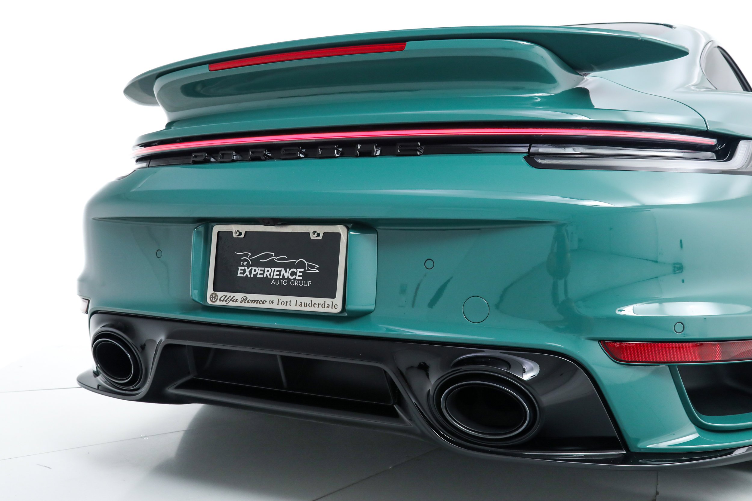 Used 2023 Green Porsche Turbo S Coupe image 14