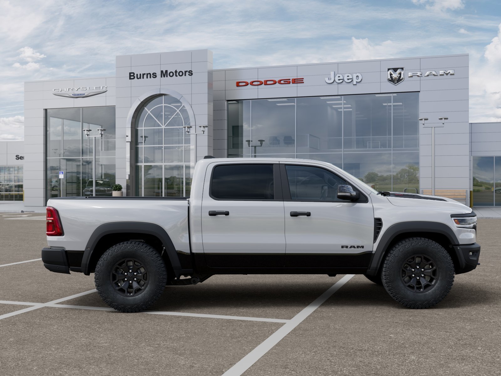 New 2026 Bright White Clear-Coat Exterior Paint Ram RHO image 47