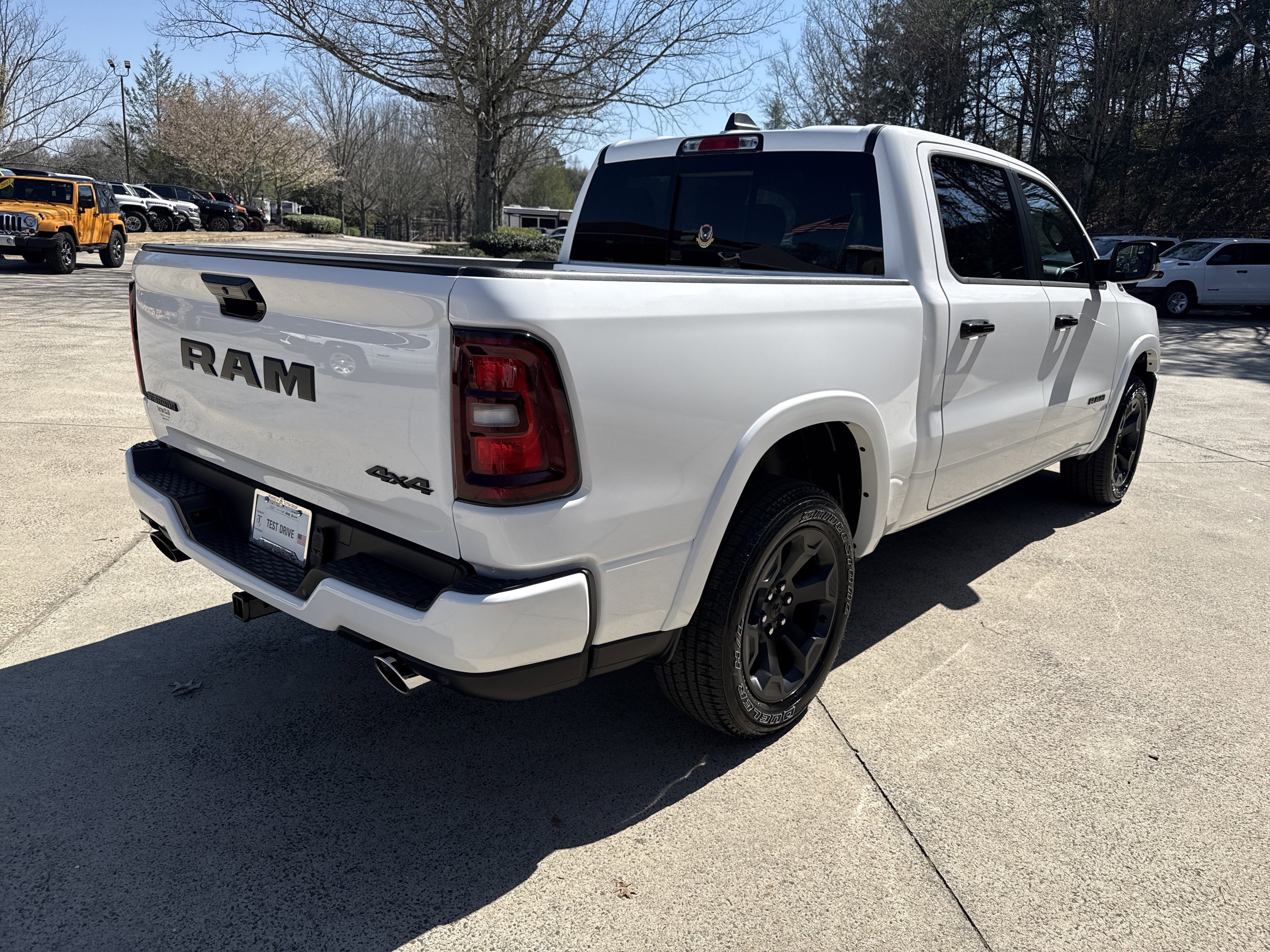 New 2026 Bright White Clearcoat RAM Big Horn image 7