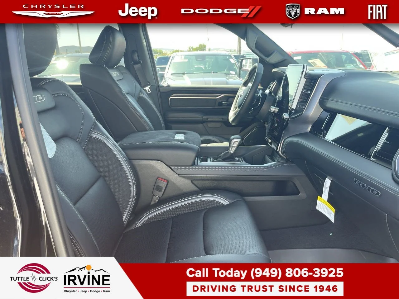 New 2026 Diamond Black Crystal Pearl-Coat Exterior Paint RAM RHO image 22