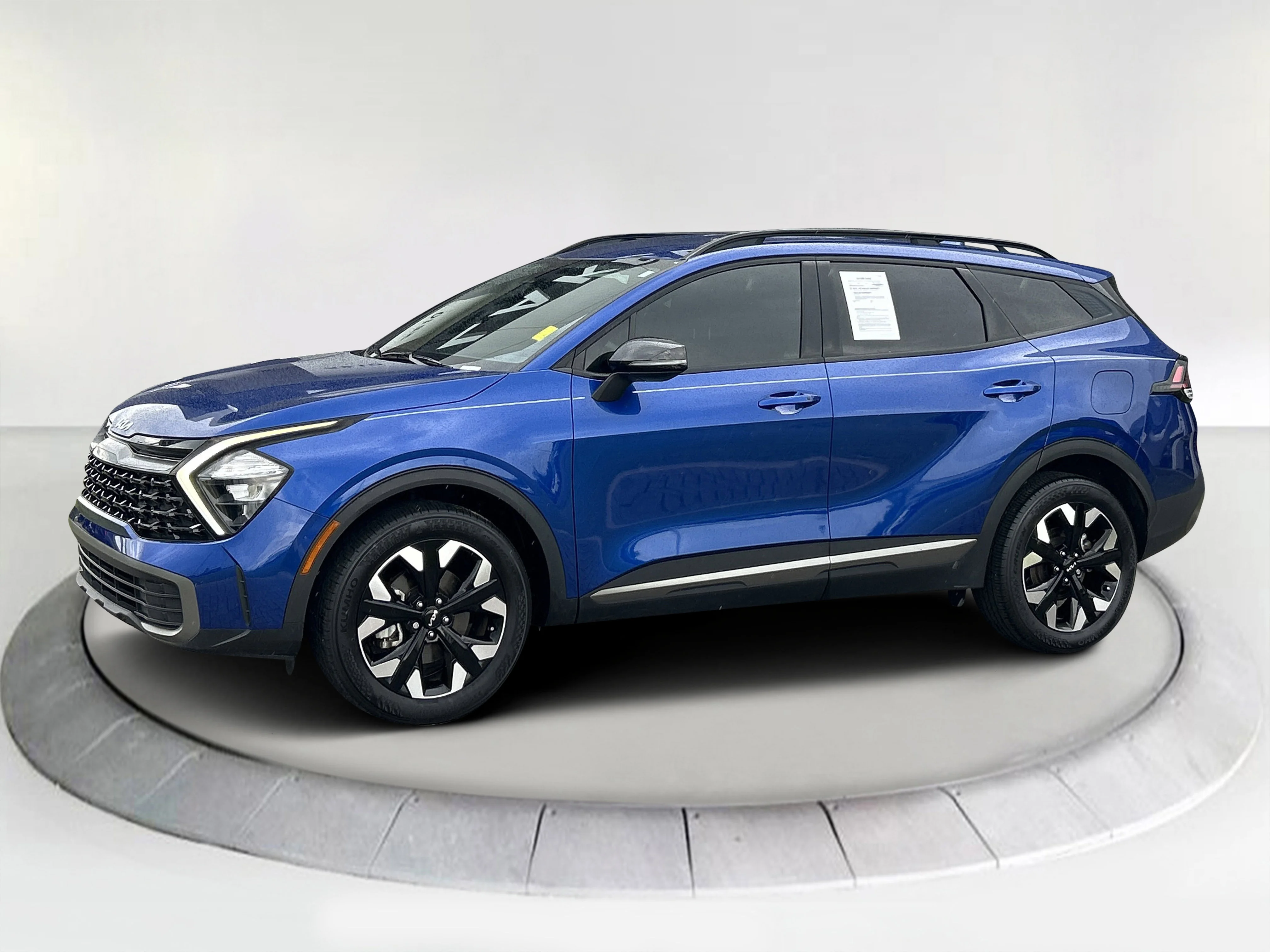 Used 2023 Sapphire Blue Kia X-Line image 1