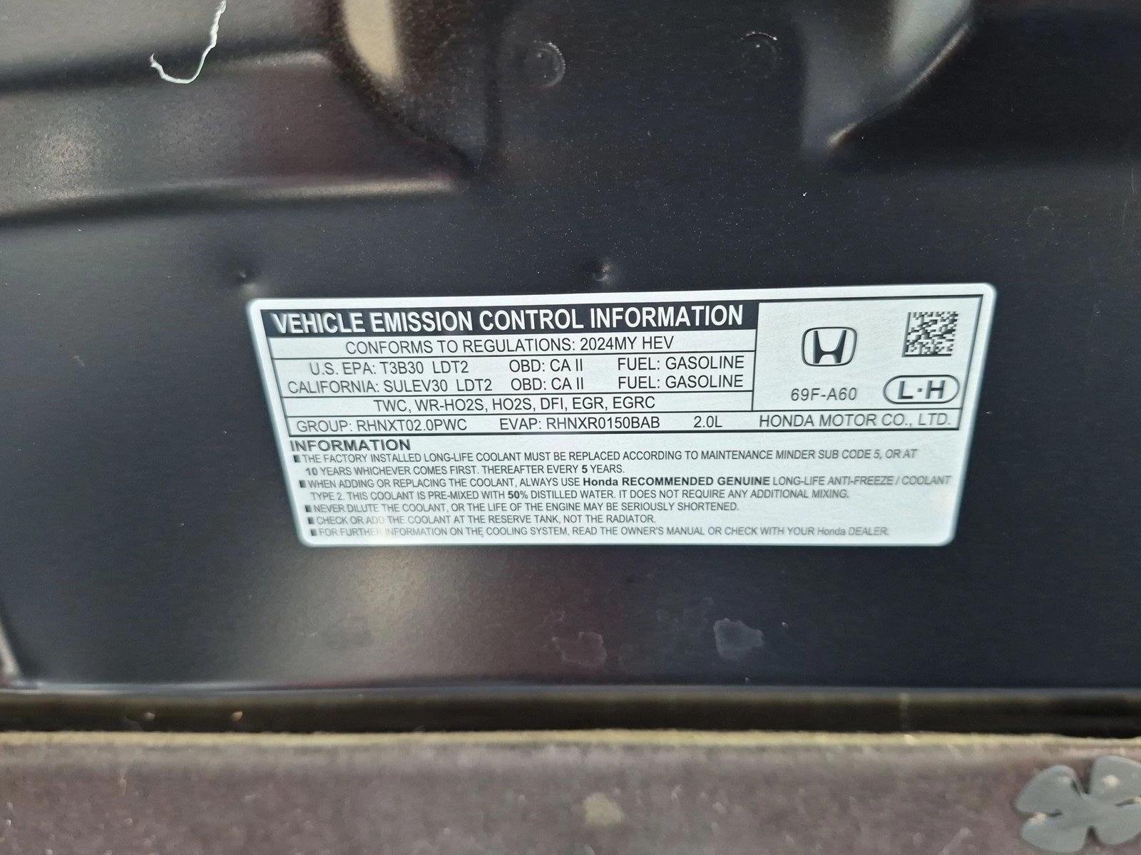 Used 2024 Crystal Black Pearl Honda Sport image 25