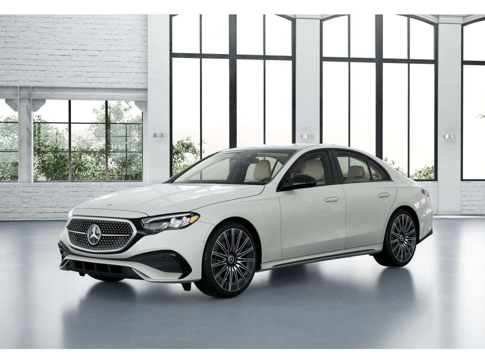 New 2026 MANUFAKTUR Moonlight White Metallic Mercedes-Benz E 450 image 39