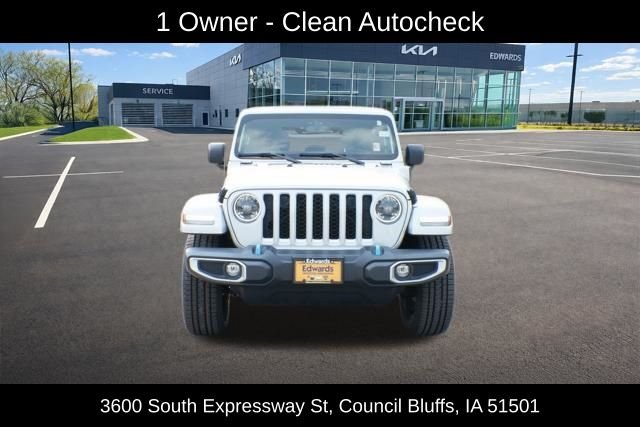 Used 2023 Silver Jeep Sahara 4xe image 2