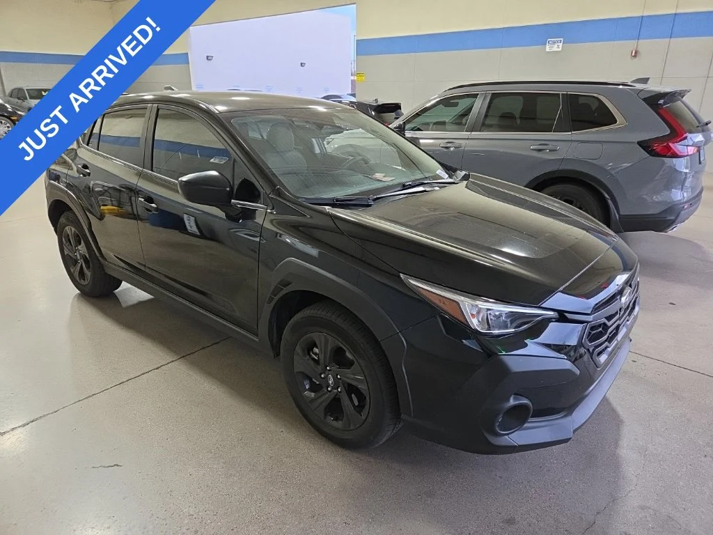 Used 2024 Crystal Black Silica Subaru Base image 2