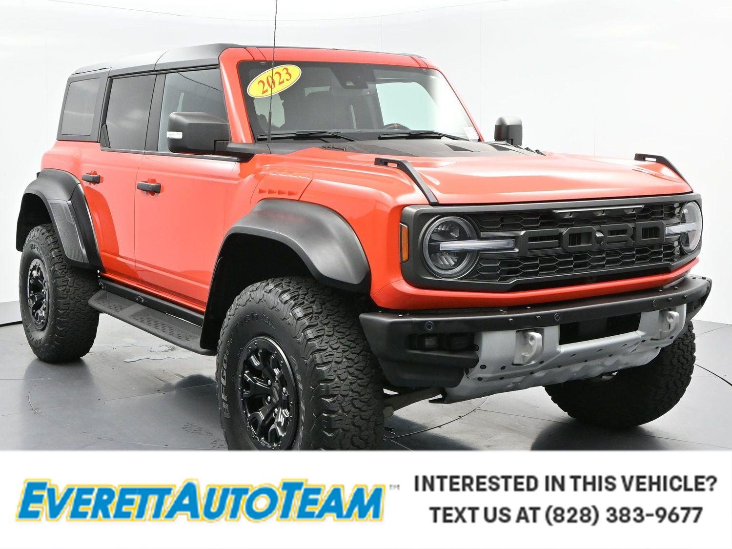 Used 2023 Code Orange Ford Raptor image 1