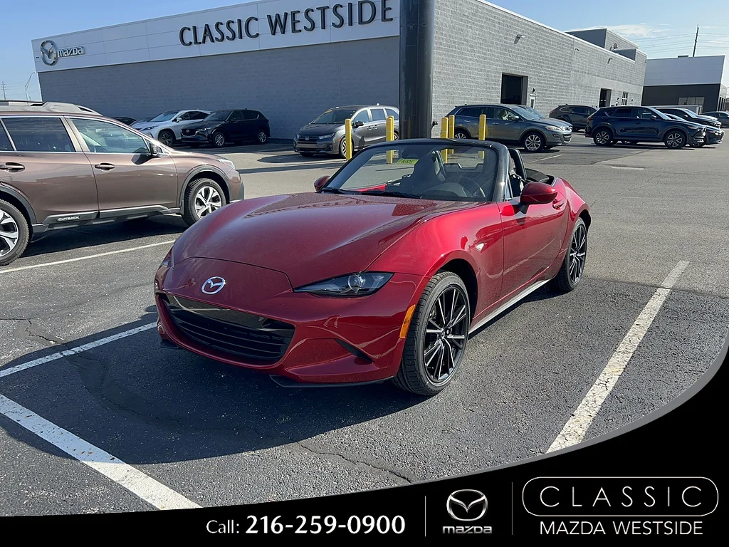 New 2026 Soul Red Crystal Metallic Mazda Grand Touring image 1