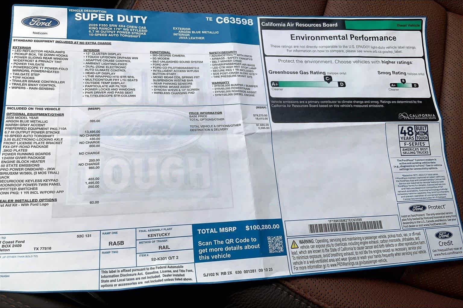 2026 Ford F-350 Super Duty King Ranch - Photo 22