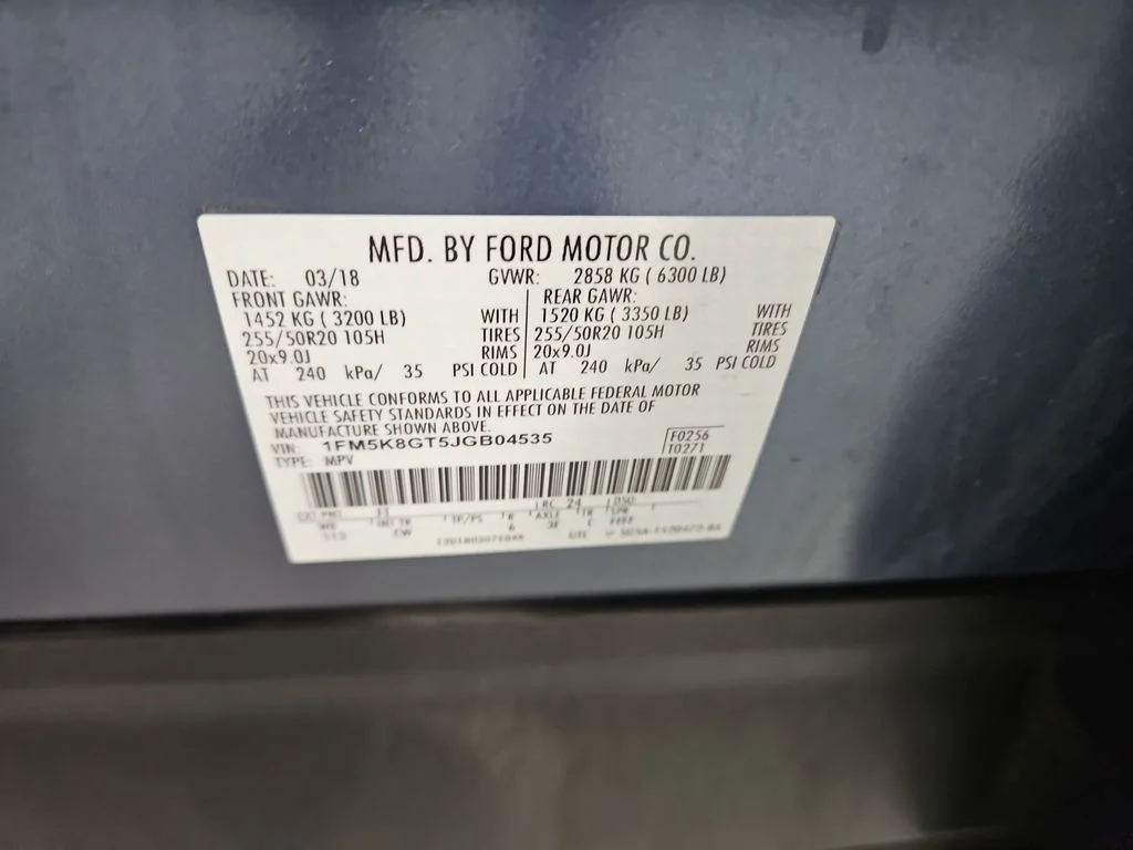 Used 2018 Blue Ford Sport image 30