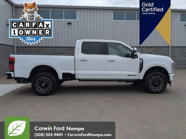 Certified Used 2024 White Ford Platinum image 2