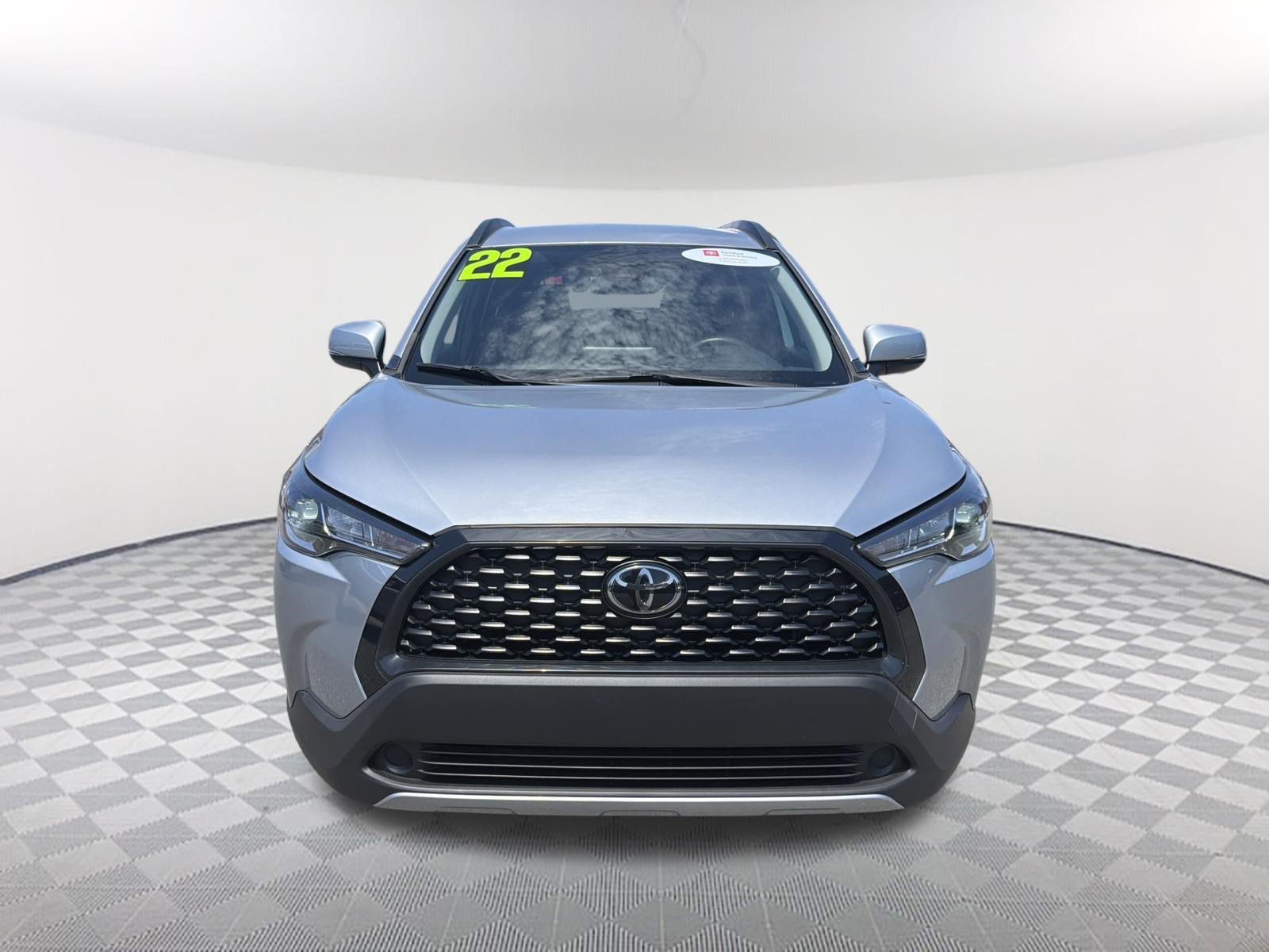 Certified Used 2022 Sonic Silver Toyota LE image 2