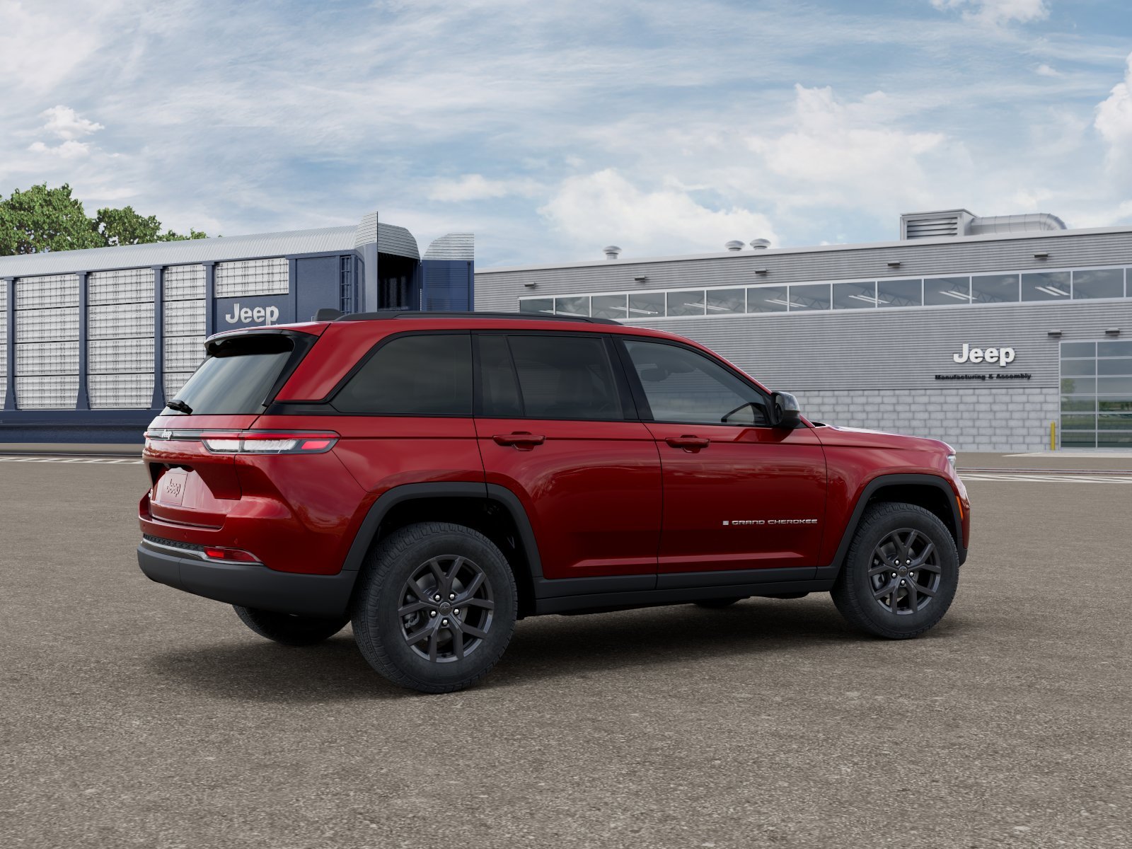 New 2027 Red Hot Pearlcoat Jeep Laredo X image 3