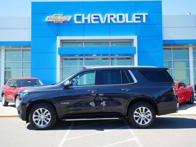 Used 2023 Chevrolet Tahoe Premier with VIN 1GNSKSKL1PR330751 for sale in Roseville, Minnesota