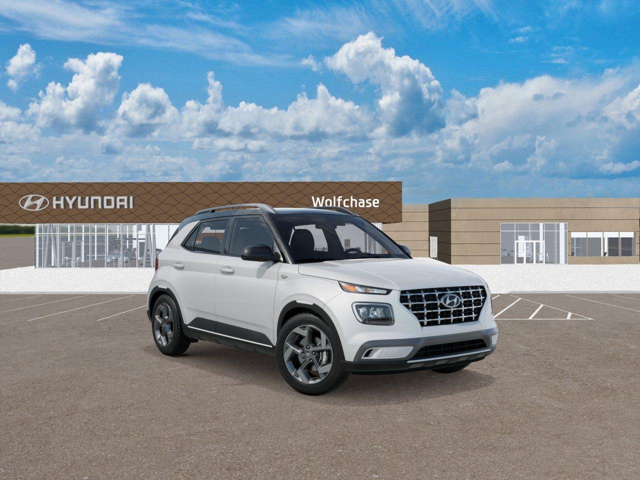 New 2026 White Hyundai SEL w/Two-Tone Roof image 2