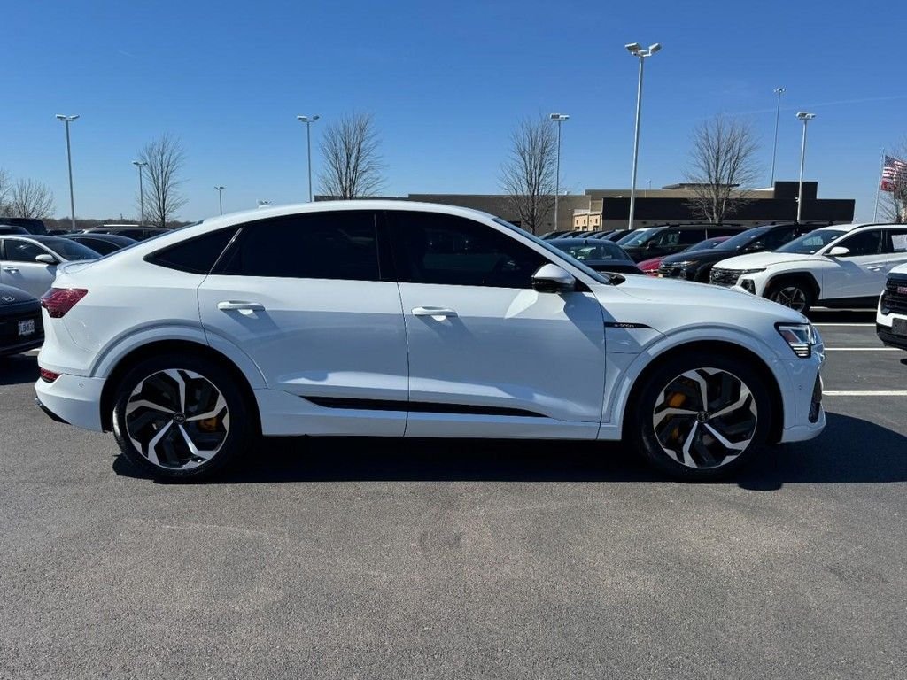 Used 2022 Audi e-tron Sportback Premium Plus with VIN WA12ABGE8NB037158 for sale in St. Peters, MO