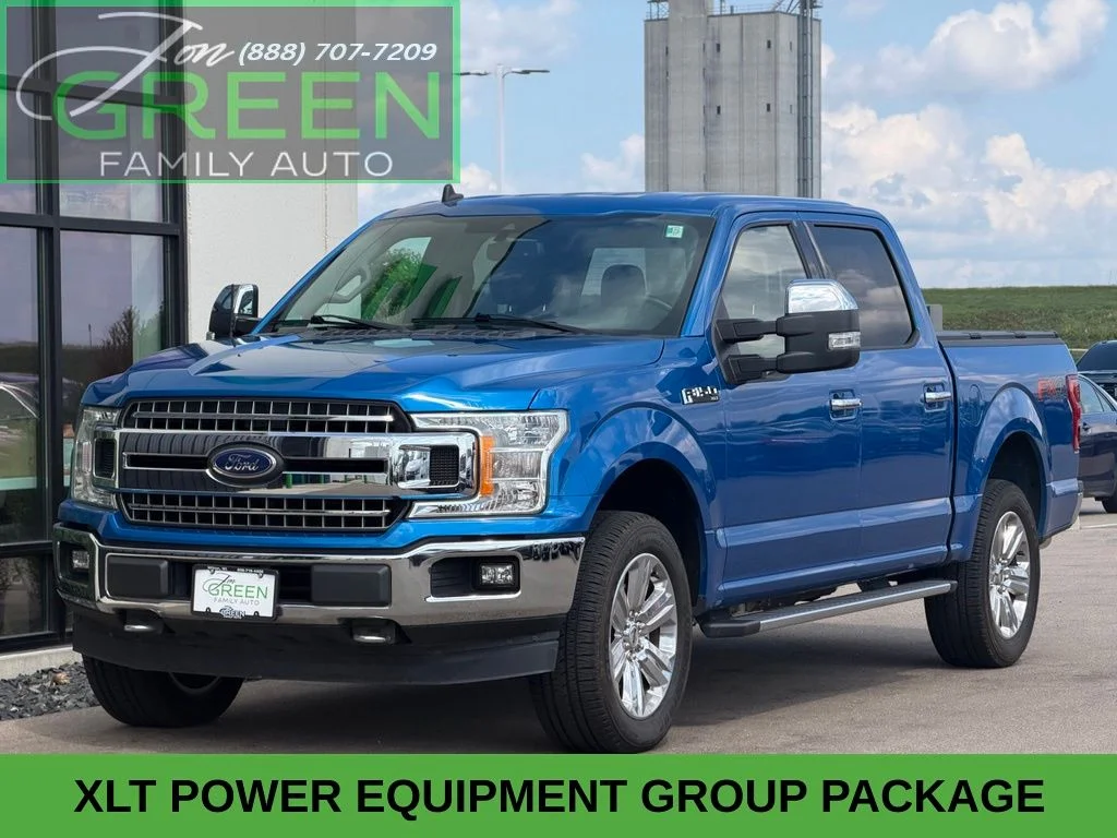 Used 2019 Blue Ford XLT image 1