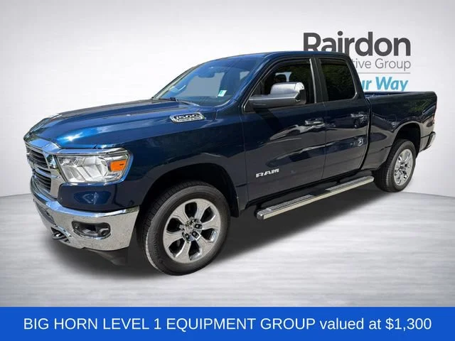 Used 2020 Patriot Blue Pearlcoat Ram Big Horn/Lone Star image 3