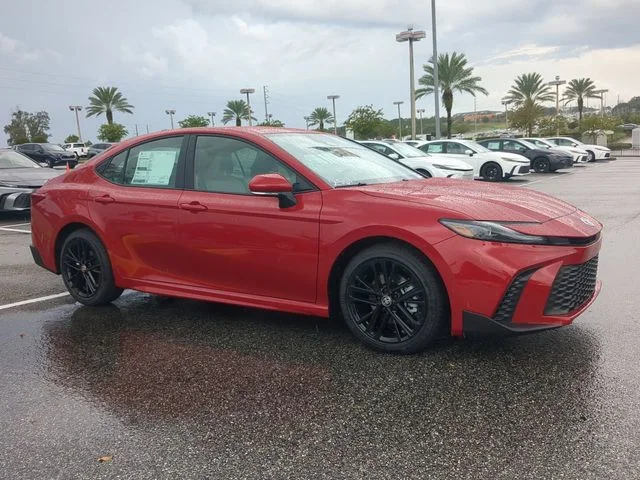 New 2026 Supersonic Red Toyota SE image 2