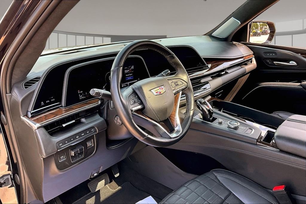 Used 2023 Blue Cadillac Premium Luxury Platinum image 13