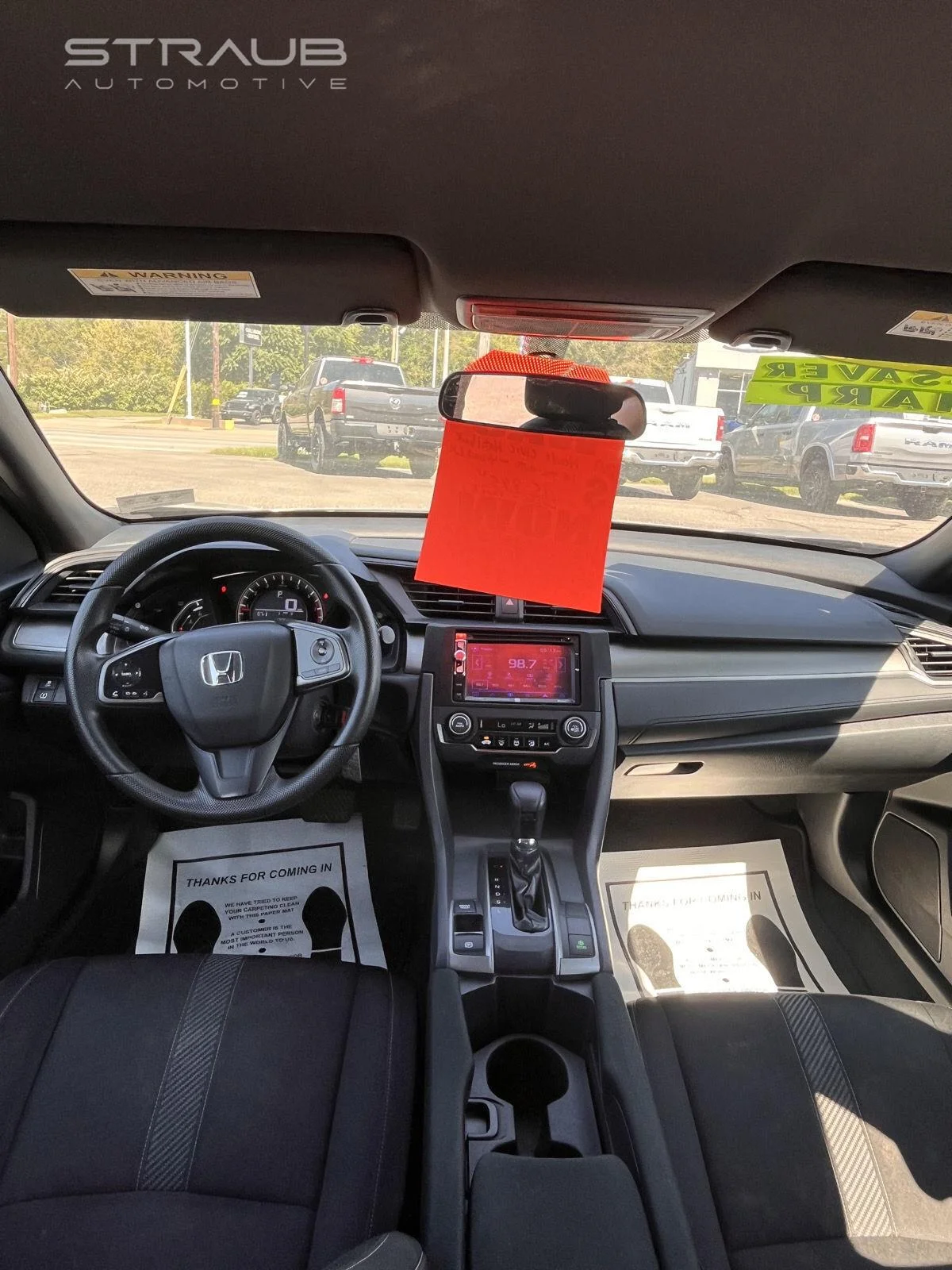 Used 2017 Crystal Black Pearl Honda LX image 26
