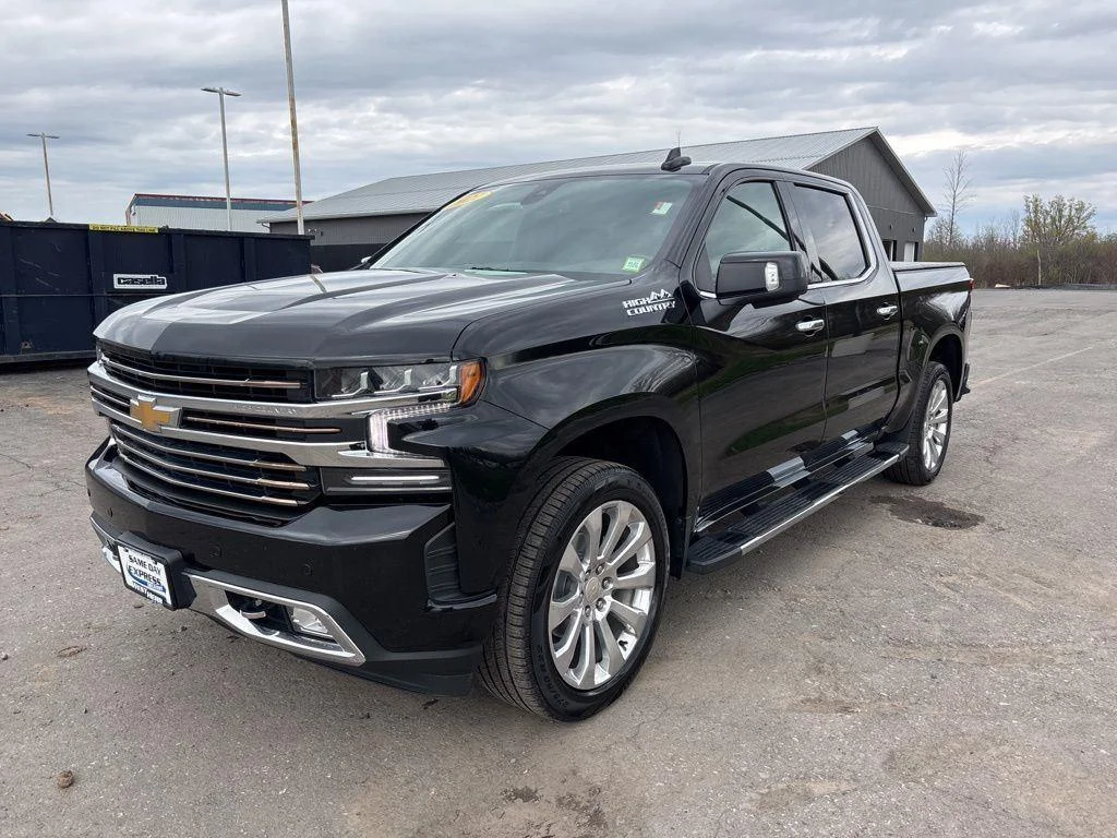 Used 2021 Black Metallic Chevrolet High Country image 3