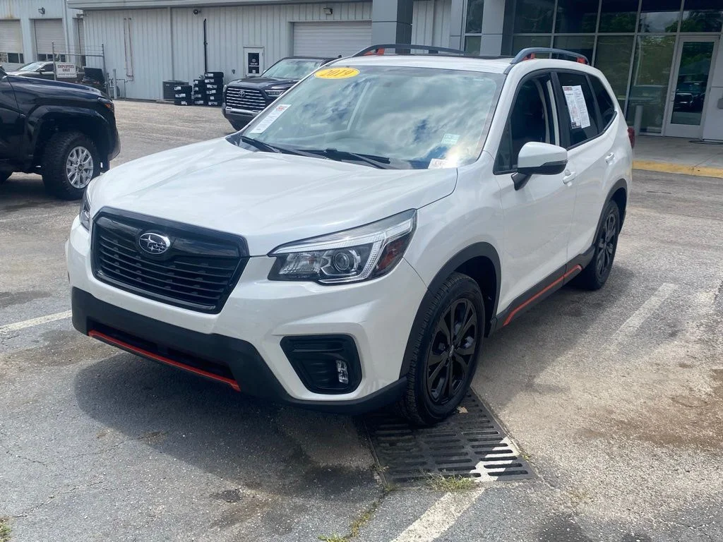 Used 2019 White Subaru Sport image 2