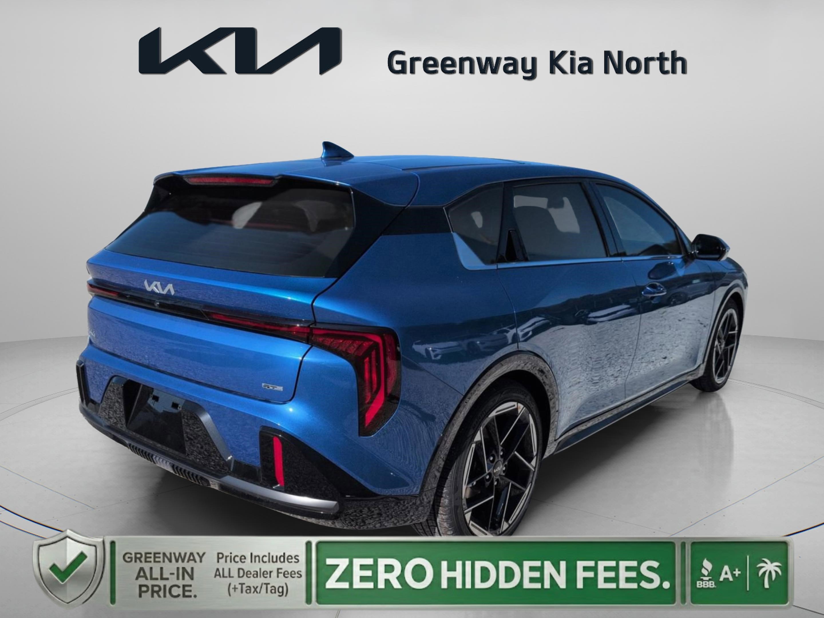 New 2026 Wave Blue Kia GT-Line image 8