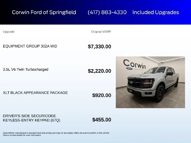 New 2026 Iconic Silver Metallic Ford XLT image 5