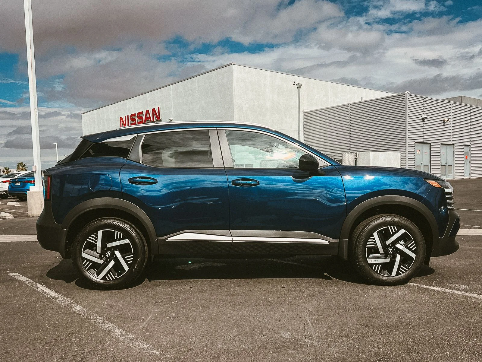 New 2026 Deep Blue Pearl Nissan SV image 2