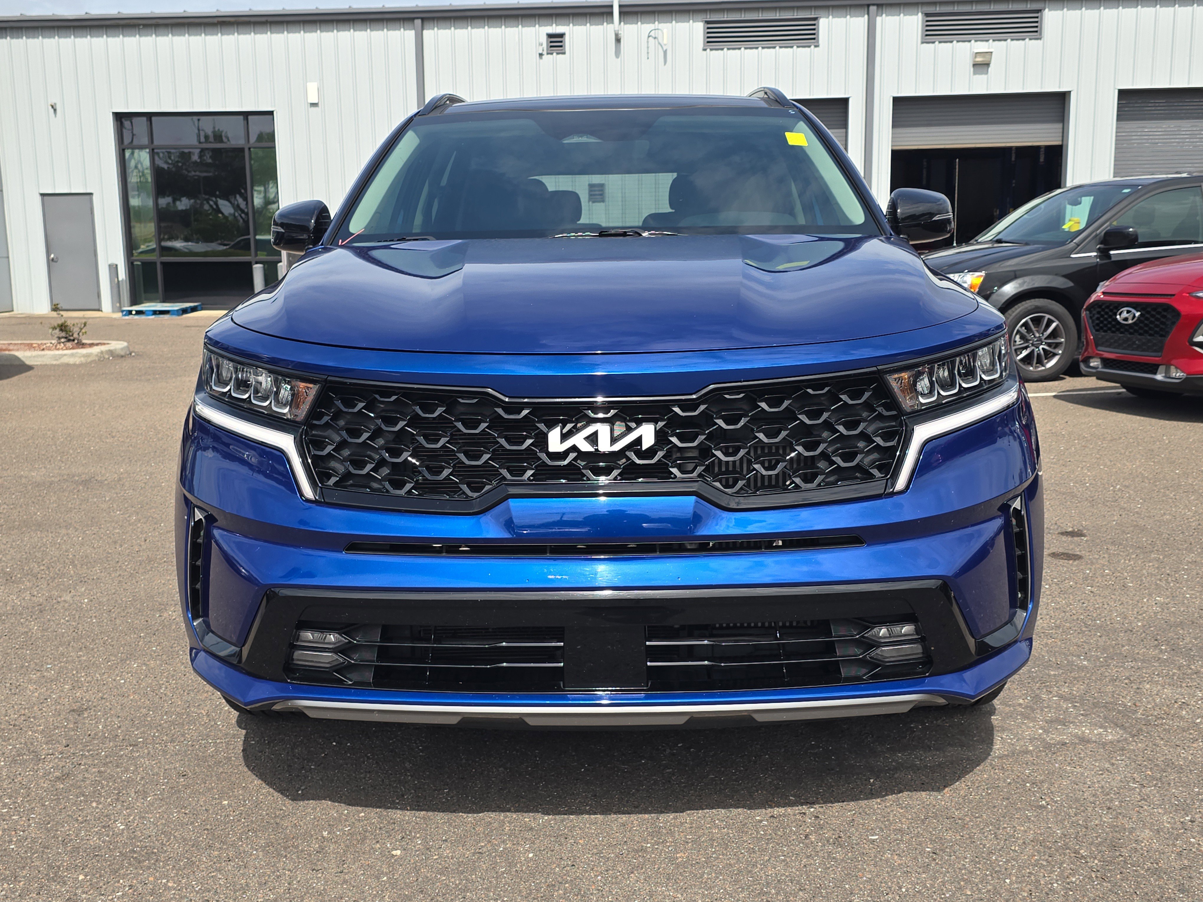 Certified Used 2022 Sapphire Blue Kia EX image 3