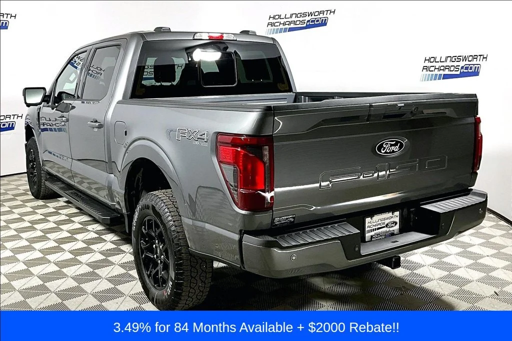 New 2026 Carbonized Gray Metallic Ford XLT image 3