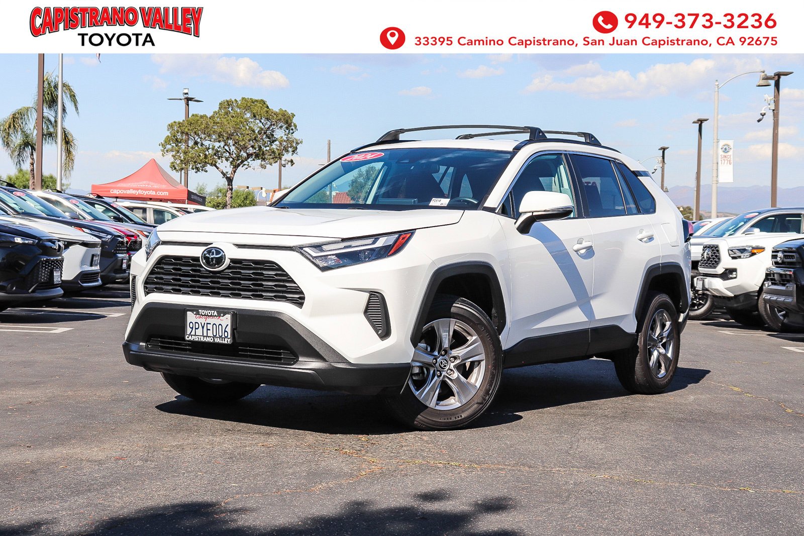 Certified Used 2024 White Toyota XLE image 1