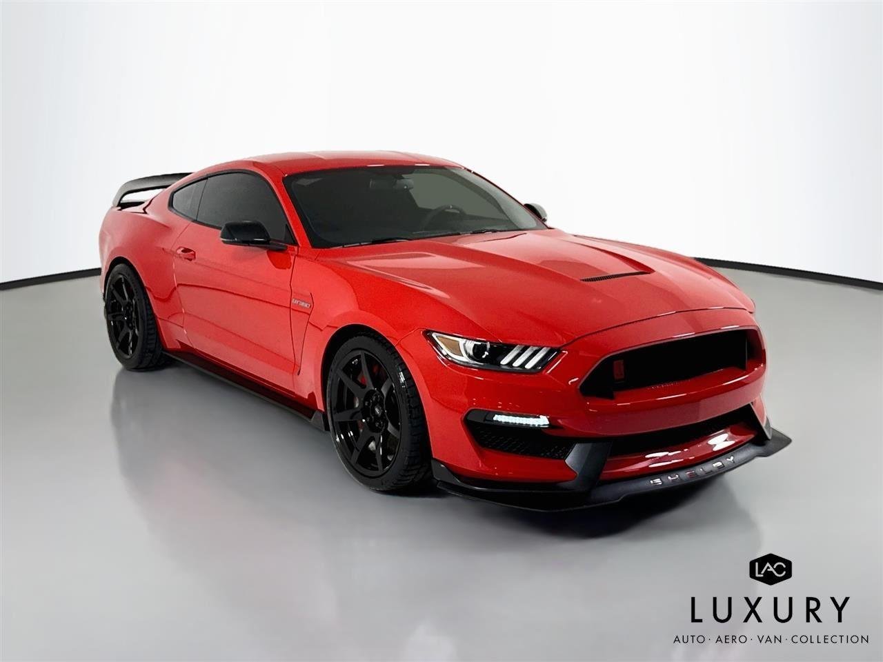 Used 2017 Race Red Ford Shelby GT350R | Recaro Seats | Manual Trans image 3