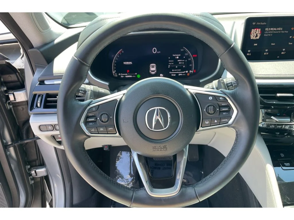 Used 2023 Lunar Silver Metallic Acura TECH image 35