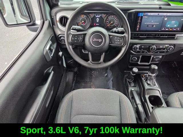 Certified Used 2024 Gray Jeep Sport image 15